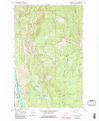 Scotchman Lake Washington Historical topographic map, 1:24000 scale, 7.5 X 7.5 Minute, Year 1967