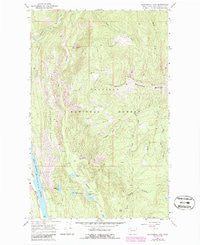 Scotchman Lake Washington Historical topographic map, 1:24000 scale, 7.5 X 7.5 Minute, Year 1967