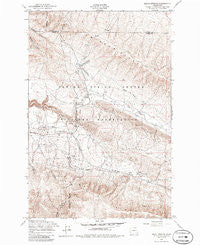 Selah Springs Washington Historical topographic map, 1:24000 scale, 7.5 X 7.5 Minute, Year 1953