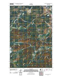 Shelton Valley Washington Historical topographic map, 1:24000 scale, 7.5 X 7.5 Minute, Year 2011
