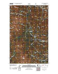 Sherman Peak Washington Historical topographic map, 1:24000 scale, 7.5 X 7.5 Minute, Year 2011