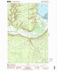 Skokomish Valley Washington Historical topographic map, 1:24000 scale, 7.5 X 7.5 Minute, Year 1986