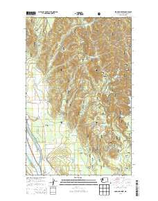 Skookum Creek Washington Current topographic map, 1:24000 scale, 7.5 X 7.5 Minute, Year 2014