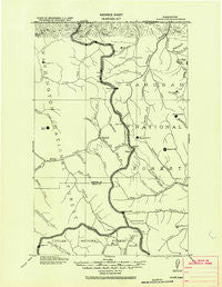 Slate Pass Washington Historical topographic map, 1:125000 scale, 30 X 30 Minute, Year 1920