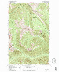 Slate Peak Washington Historical topographic map, 1:24000 scale, 7.5 X 7.5 Minute, Year 1963