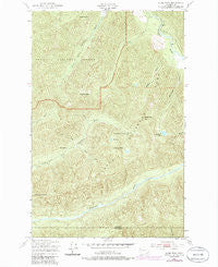 Slide Peak Washington Historical topographic map, 1:24000 scale, 7.5 X 7.5 Minute, Year 1950