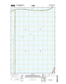 Smith Island Washington Current topographic map, 1:24000 scale, 7.5 X 7.5 Minute, Year 2014