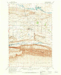 Smyrna Washington Historical topographic map, 1:62500 scale, 15 X 15 Minute, Year 1965