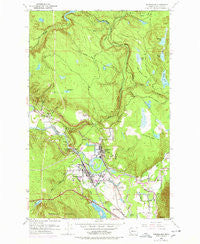 Snoqualmie Washington Historical topographic map, 1:24000 scale, 7.5 X 7.5 Minute, Year 1953