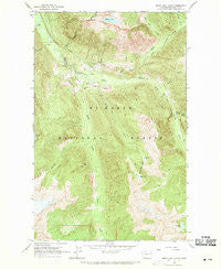 Sonny Boy Lakes Washington Historical topographic map, 1:24000 scale, 7.5 X 7.5 Minute, Year 1963