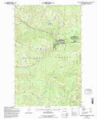 South Huckleberry Mtn. Washington Historical topographic map, 1:24000 scale, 7.5 X 7.5 Minute, Year 1992