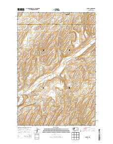 Sperry Washington Current topographic map, 1:24000 scale, 7.5 X 7.5 Minute, Year 2014
