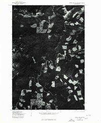 Spirit Lake SE Washington Historical topographic map, 1:24000 scale, 7.5 X 7.5 Minute, Year 1975