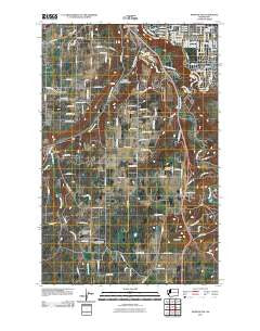Spokane SW Washington Historical topographic map, 1:24000 scale, 7.5 X 7.5 Minute, Year 2011