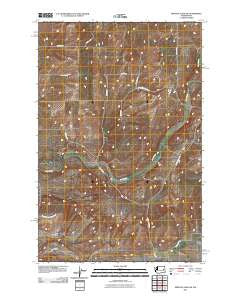 Sprague Lake SW Washington Historical topographic map, 1:24000 scale, 7.5 X 7.5 Minute, Year 2011