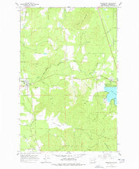 Springdale Washington Historical topographic map, 1:24000 scale, 7.5 X 7.5 Minute, Year 1965
