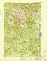 Steamboat Mtn Washington Historical topographic map, 1:125000 scale, 30 X 30 Minute, Year 1931
