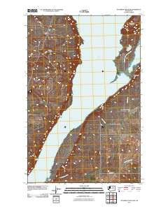 Steamboat Rock SW Washington Historical topographic map, 1:24000 scale, 7.5 X 7.5 Minute, Year 2011