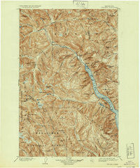 Stehekin Washington Historical topographic map, 1:125000 scale, 30 X 30 Minute, Year 1904