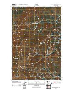 Stensgar Mountain Washington Historical topographic map, 1:24000 scale, 7.5 X 7.5 Minute, Year 2011