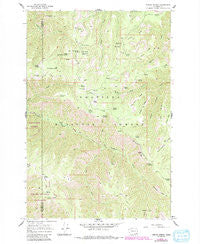 Stentz Spring Washington Historical topographic map, 1:24000 scale, 7.5 X 7.5 Minute, Year 1967