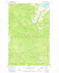 Stormy Mtn. Washington Historical topographic map, 1:24000 scale, 7.5 X 7.5 Minute, Year 1968
