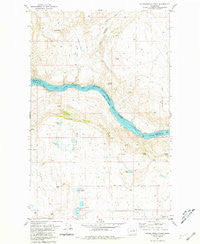 Stubblefield Point Washington Historical topographic map, 1:24000 scale, 7.5 X 7.5 Minute, Year 1981
