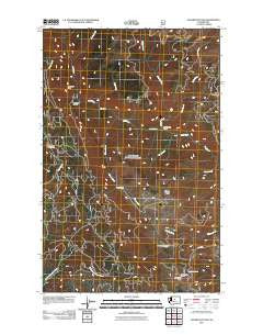 Sugarloaf Peak Washington Historical topographic map, 1:24000 scale, 7.5 X 7.5 Minute, Year 2011