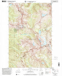 Suiattle Pass Washington Historical topographic map, 1:24000 scale, 7.5 X 7.5 Minute, Year 1999