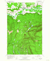Sultan Washington Historical topographic map, 1:24000 scale, 7.5 X 7.5 Minute, Year 1953