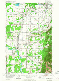 Sumas Washington Historical topographic map, 1:24000 scale, 7.5 X 7.5 Minute, Year 1952
