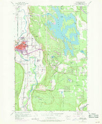 Sumner Washington Historical topographic map, 1:24000 scale, 7.5 X 7.5 Minute, Year 1956