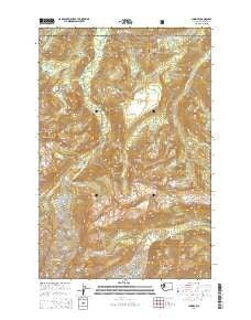 Sunrise Washington Current topographic map, 1:24000 scale, 7.5 X 7.5 Minute, Year 2014