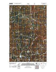 Swan Lake Washington Historical topographic map, 1:24000 scale, 7.5 X 7.5 Minute, Year 2011