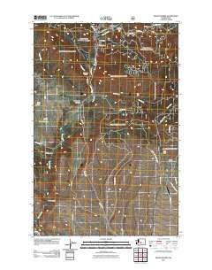 Swauk Prairie Washington Historical topographic map, 1:24000 scale, 7.5 X 7.5 Minute, Year 2011