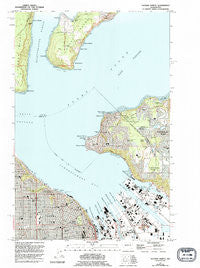 Tacoma North Washington Historical topographic map, 1:24000 scale, 7.5 X 7.5 Minute, Year 1961