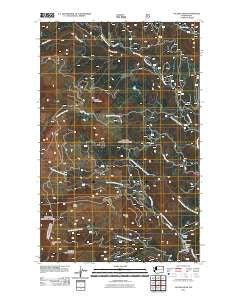 Tacoma Peak Washington Historical topographic map, 1:24000 scale, 7.5 X 7.5 Minute, Year 2011