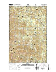 Tacoma Peak Washington Current topographic map, 1:24000 scale, 7.5 X 7.5 Minute, Year 2014