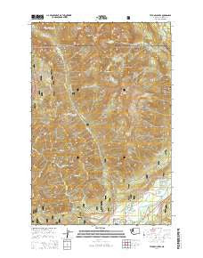 Tatoosh Lakes Washington Current topographic map, 1:24000 scale, 7.5 X 7.5 Minute, Year 2014