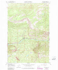 Tieton Basin Washington Historical topographic map, 1:24000 scale, 7.5 X 7.5 Minute, Year 1967
