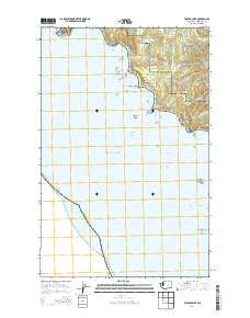 Toleak Point Washington Current topographic map, 1:24000 scale, 7.5 X 7.5 Minute, Year 2014