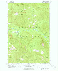 Tower Rock Washington Historical topographic map, 1:24000 scale, 7.5 X 7.5 Minute, Year 1965