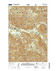 Tower Rock Washington Current topographic map, 1:24000 scale, 7.5 X 7.5 Minute, Year 2014