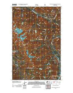 Twin Sisters Mountain Washington Historical topographic map, 1:24000 scale, 7.5 X 7.5 Minute, Year 2011