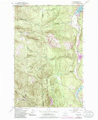 Uncas Washington Historical topographic map, 1:24000 scale, 7.5 X 7.5 Minute, Year 1953