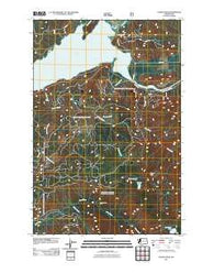 Vanson Peak Washington Historical topographic map, 1:24000 scale, 7.5 X 7.5 Minute, Year 2011