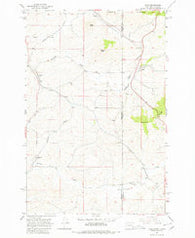 Viola Idaho Historical topographic map, 1:24000 scale, 7.5 X 7.5 Minute, Year 1964