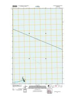 Waadah Island Washington Historical topographic map, 1:24000 scale, 7.5 X 7.5 Minute, Year 2011