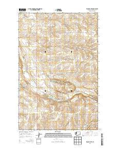Wagner Lake Washington Current topographic map, 1:24000 scale, 7.5 X 7.5 Minute, Year 2013