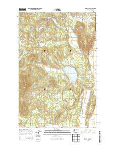 Waitts Lake Washington Current topographic map, 1:24000 scale, 7.5 X 7.5 Minute, Year 2014
